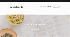 Desktop Screenshot of cambaleando.com